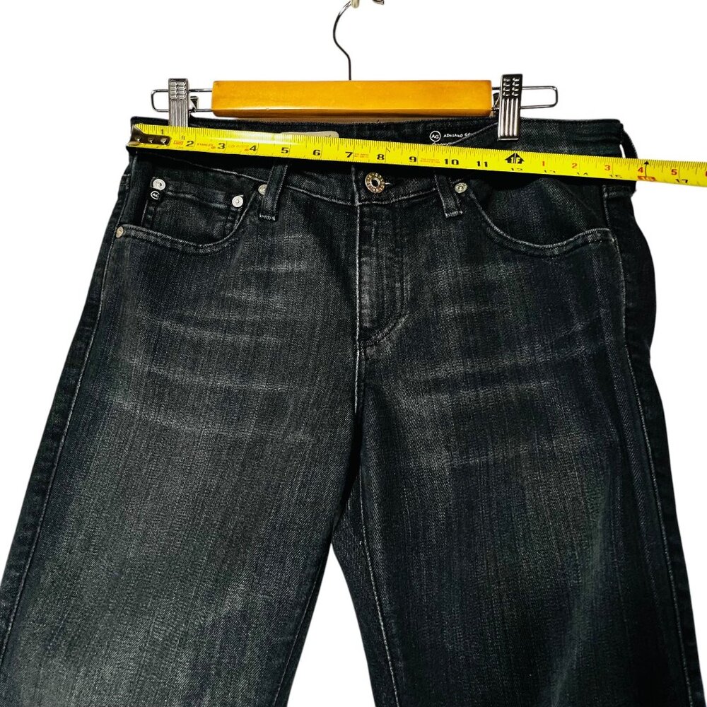 AG Adriano Goldschmied The Stevie Slim Straight Fit Womens Jeans Dark Wash 30R - Picture 12 of 15